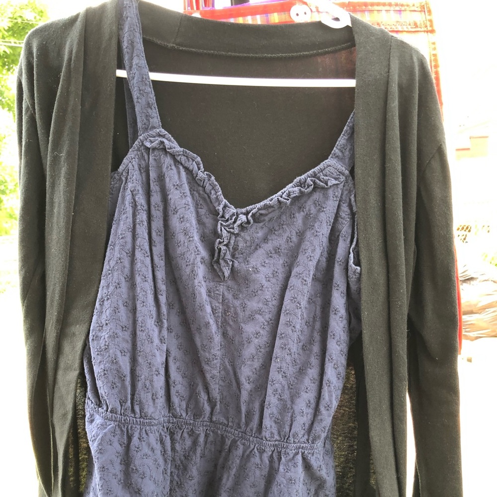 Top and cardigan
